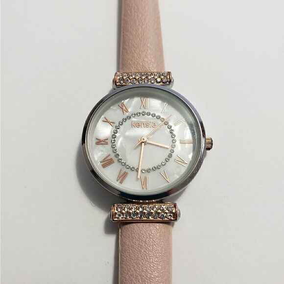 Kensie Womens Watch with Blush Band - Picture 4 of 6